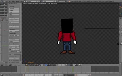 animation - rendering a rigged 2D character - Blender Stack Exchange