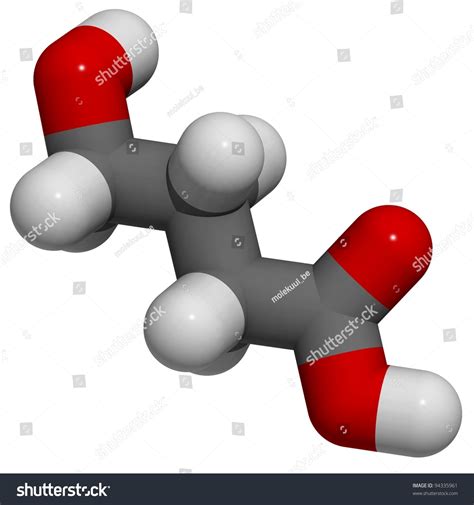 Gamma-Hydroxybutyric Acid (Ghb, Liquid Xtc) Drug Molecule, Chemical Structure. Stock Photo ...