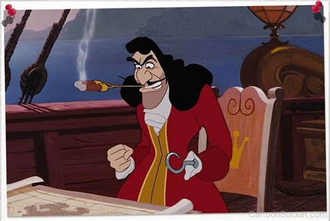 Captain Hook Looking Angry