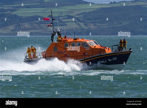 Moelfre all Weather Lifeboat Kiwi Stock Photo - Alamy