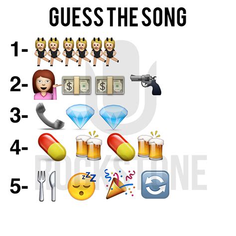 Guess the emoji song - week 43 - Rockstone Sessions