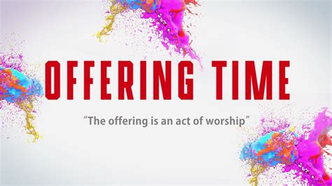 Offering | Motion Videos for Church - YouTube