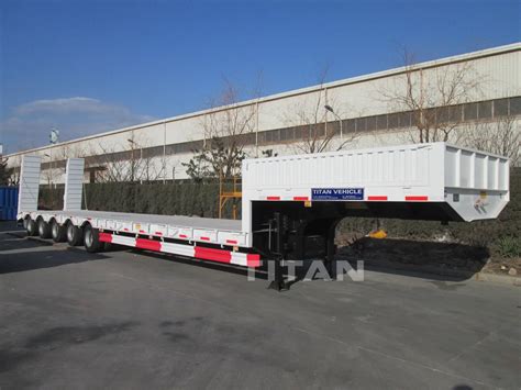 5 Axles Low Loaders Trailer Low Bed Trailers 5 Axles 130 Tons 150ton ...