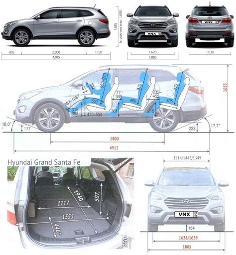 Exploring The Hyundai Santa Fe Interior Dimensions - Interior Ideas