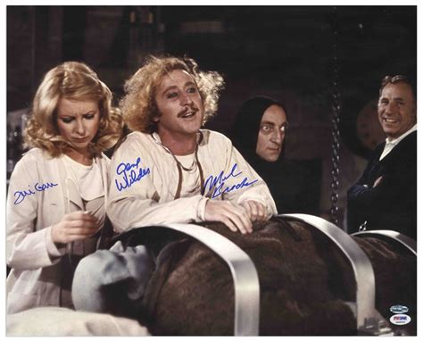 Lot Detail - ''Young Frankenstein'' Cast-Signed 20'' x 16'' Photo, Showing the Actors in a ...