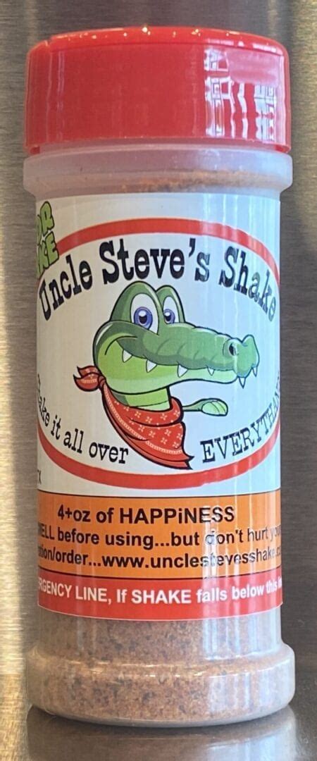 Uncle Steve's Shake - Gator Shake - Lone Star BBQ Pro Shop