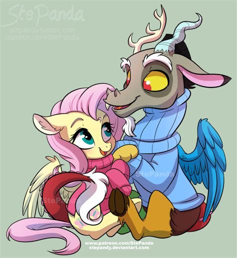 Fluttershy and Discord by StePandy.deviantart.com on @DeviantArt | My little pony drawing, My ...