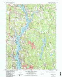 Uncasville, New London County, CT in 1984 — Hi-Res Interactive Map | Pastmaps