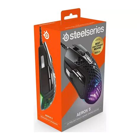 SteelSeries Aerox 5 RGB Ultra Lightweight Multi-Genre 9 Programmable B – ALL IT Hypermarket