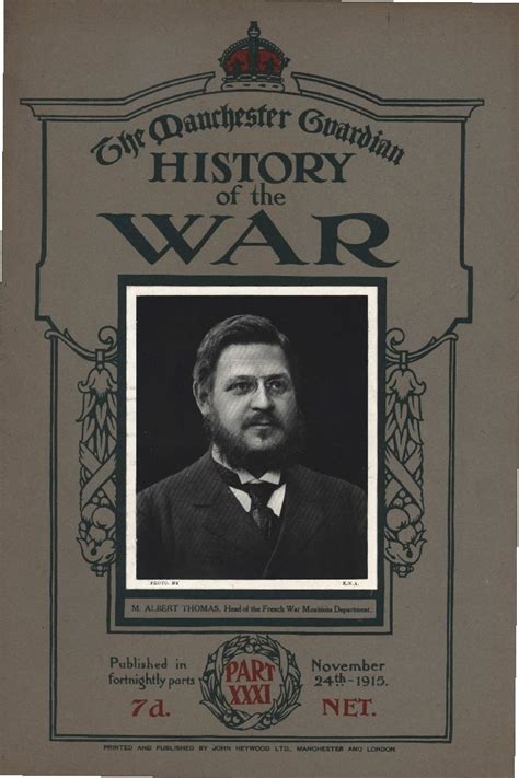 The Manchester Guardian. History of the war - Association pour la ...