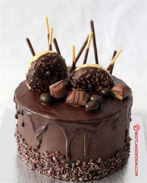 50 Chocolate Cake Design (Cake Idea) - October 2019 | Chocolate cake designs, Creative cake ...