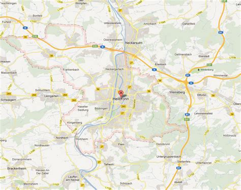 Heilbronn Map - Germany