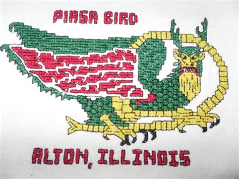 Piasa Bird by animom-cross-stitch on DeviantArt