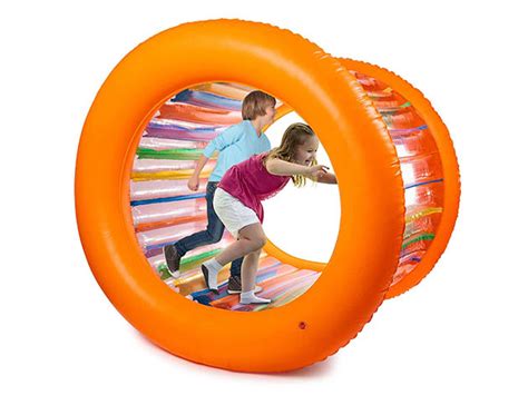 Inflatable Giant Hamster Wheel (Orange) | StackSocial