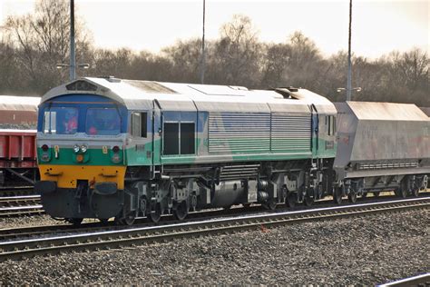 47s and other Classic Power at Southampton: Class 59 locomotives, Westbury, 16th February 2018