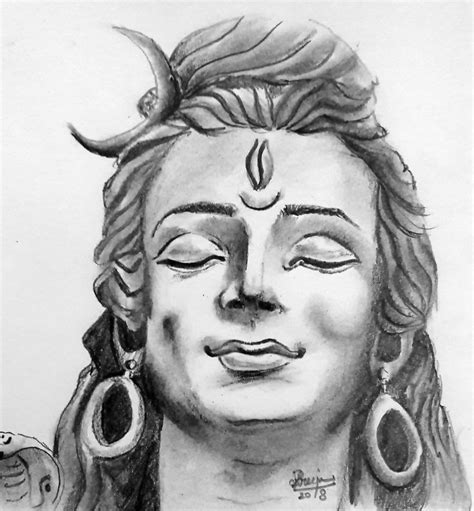 Mahadev - Sketch by Sreeja Renganath | Art drawings sketches creative ...