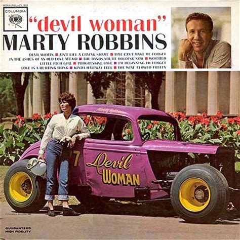 Album Cover Art - Marty Robbins - Devil Woman