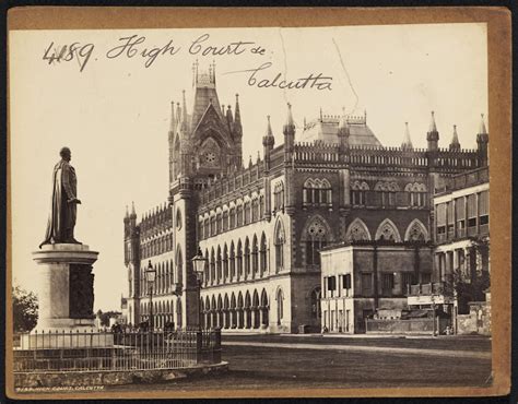 High Court of Calcutta (Kolkata) - Mid 19th Century - Old Indian Photos