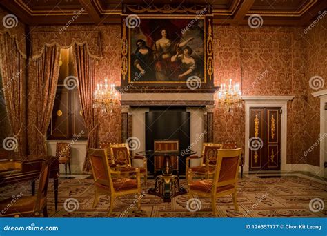 Interior View of the Royal Palace Amsterdam Editorial Photography ...