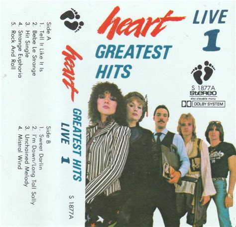 Heart – Greatest Hits Live 1 (Cassette) - Discogs