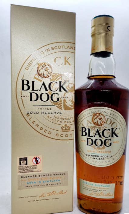 Black Dog Triple Gold Reserve Whisky 750ml, abv 42.8% - Theka "The Boutique Liquor Store"