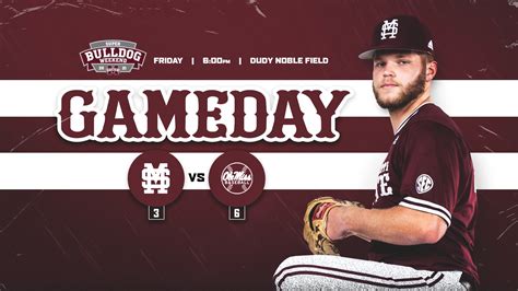 Super Bulldog Weekend Game #1 - MSU Baseball vs. Ole Miss | Mississippi ...