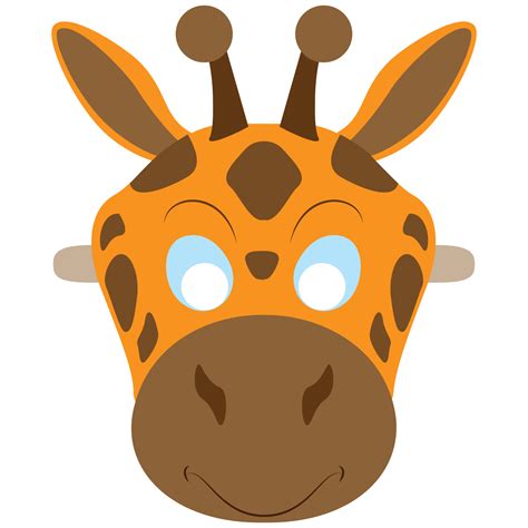 Giraffe Mask Coloring Page | Free Printable Coloring Pages - Giraffe ...