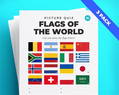 Flags of the World Flag Quiz Learn World Flags Educational Fun ...