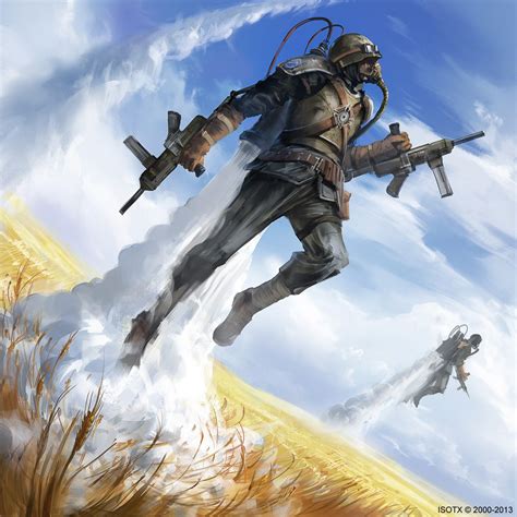 Iron Troops - soldier with wings! | Dieselpunk, Steampunk art ...