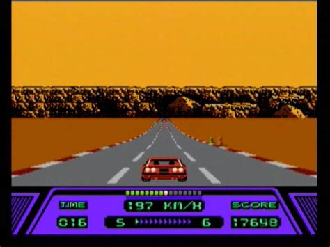 Rad Racer (NES) gameplay - YouTube