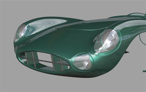 Aston Martin DBR1 on Behance