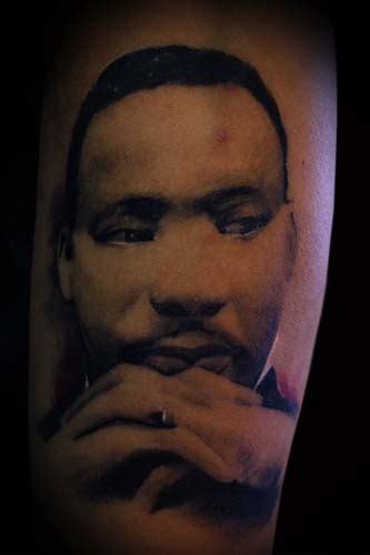 Looking for unique Tattoos? Martin Luther King