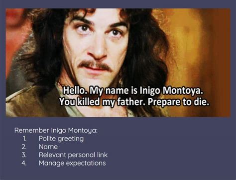 Inigo Montoya - Masterclass on introducing yourself | Tom McCallum