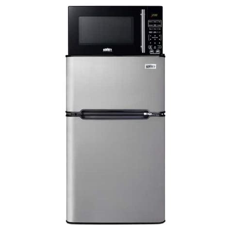 Summit Appliance 3.2 cu. ft. Mini Refrigerator in Stainless Steel Look ...