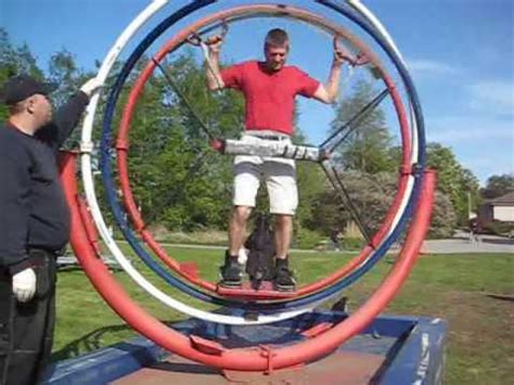 Riding a Gyroscope - YouTube