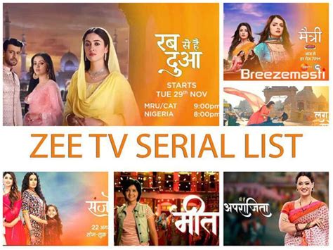 Zee TV Serial List (2024) Cast, Actress Name, Shows, TRP Rating ...