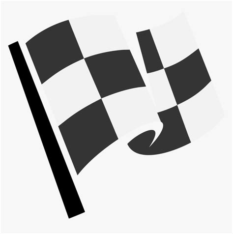 Chequered Flag - Checkered Flag Icon Png, Transparent Png - kindpng