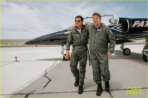 Tom Cruise Terrifies James Corden on Wild Ride in 'Top Gun' Fighter Jet - Watch!: Photo 4764207 ...