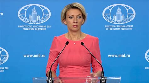 Weekly briefing by Russian Foreign Ministry Spokeswoman Maria Zakharova - Teller Report