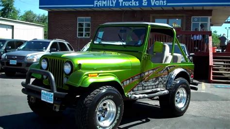 Family Trucks and Vans 1978 Jeep CJ4 stock B21259 - YouTube