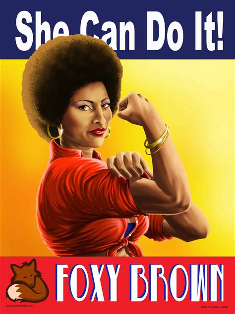 Pam Grier Foxy Brown Poster