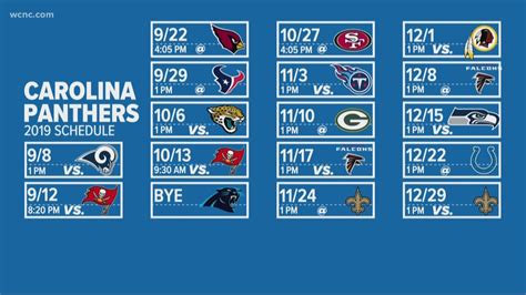 Panthers Schedule 2024 Printable - Printable Calendars AT A GLANCE