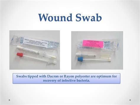 Wound Swab PowerPoint