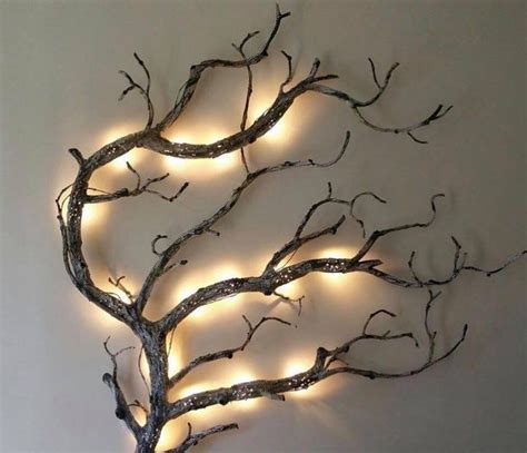 Magnificent Tree Branches Lighting in Home – Keep it Relax