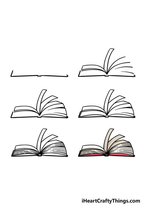 How To Draw An Open Book