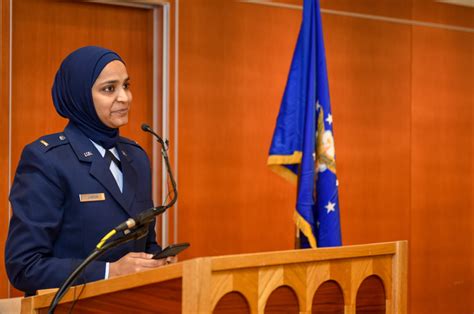 Air Force commissions first female Muslim chaplain > Air Force ...