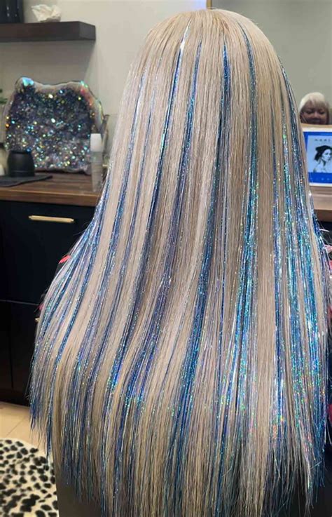 How to Apply Hair Tinsel, According to Hair Stylists