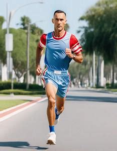 Forrest Gump Running Outfit Face Swap ID:1038512