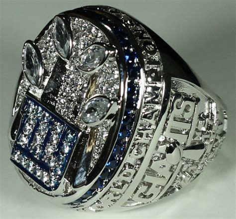 Eli Manning New York Giants High Quality Replica 2011 Super Bowl XLV Championship Ring ...