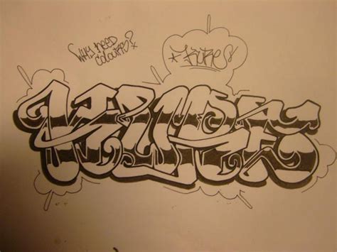 How To Draw Your Name In Graffiti Letters Style is Good and Right ...